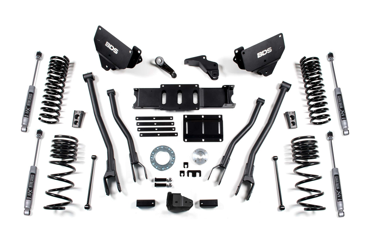 BDS Suspension NA BDS Suspension 1606H - 5.5 Inch Lift Kit w/ 4-Link Ram 2500 14-18 4WD Gas NX2 Nitro Shocks
