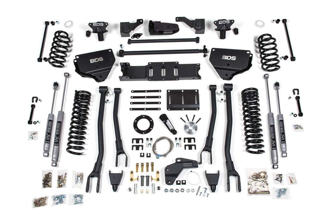 BDS Suspension NA BDS Suspension 1626FS - 8 Inch Lift Kit w/ 4-Link Ram 2500 14-18 4WD Diesel Fox 2.0 Performance Shocks