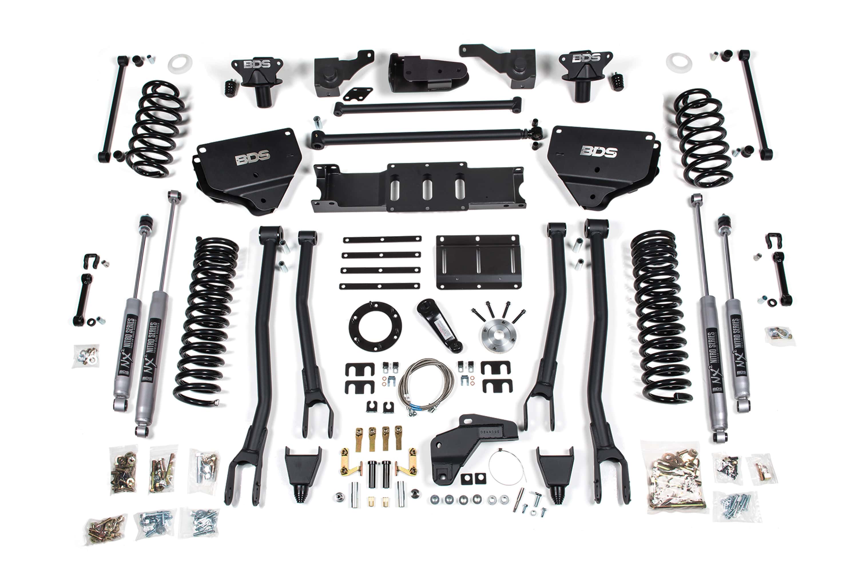 BDS Suspension NA BDS Suspension 1626FS - 8 Inch Lift Kit w/ 4-Link Ram 2500 14-18 4WD Diesel Fox 2.0 Performance Shocks