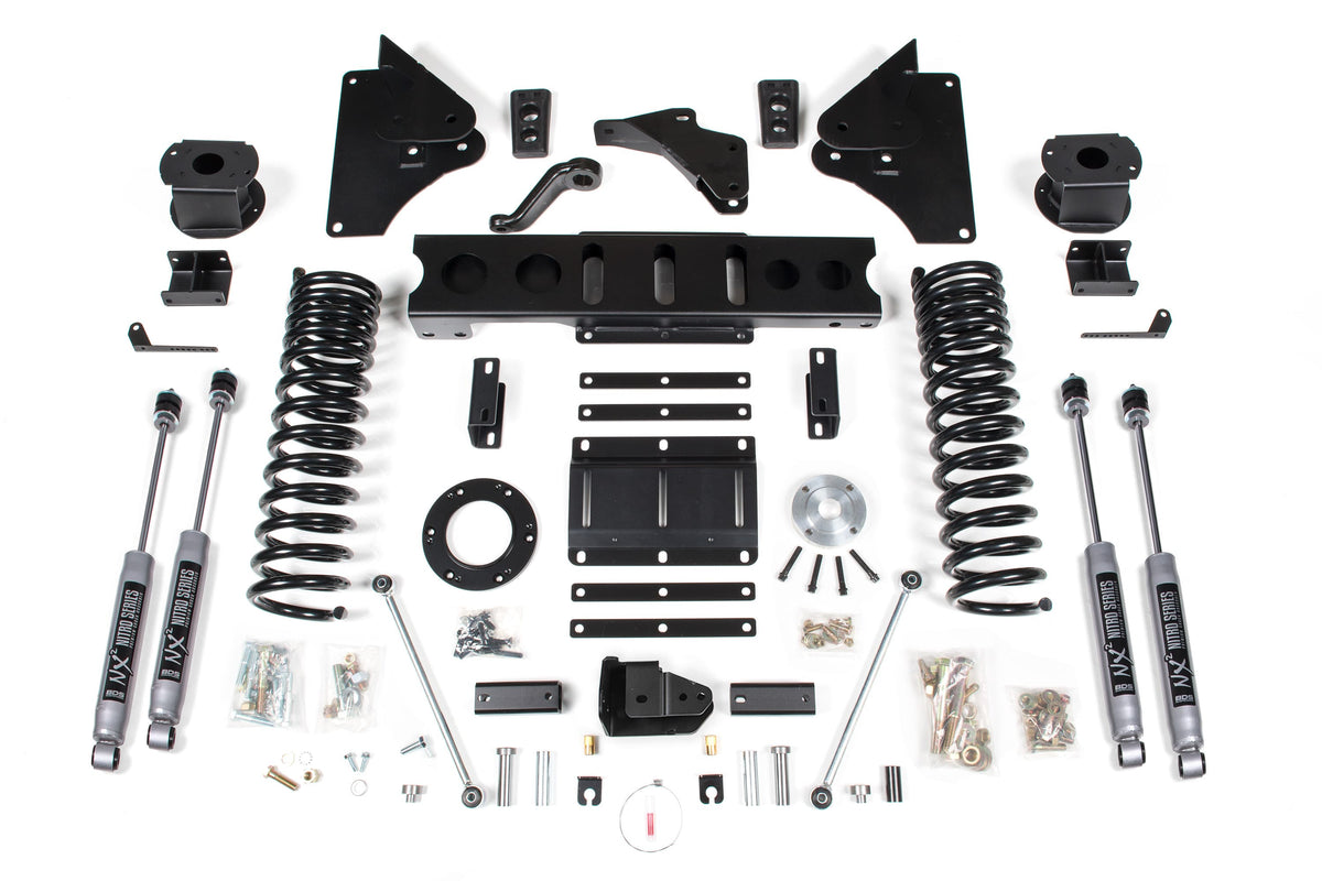 BDS Suspension NA BDS Suspension 1629H - 5.5 Inch Lift Kit w/ 4-Link Ram 2500 w/ Rear Air Ride 14-18 4WD Gas NX2 Nitro Shocks