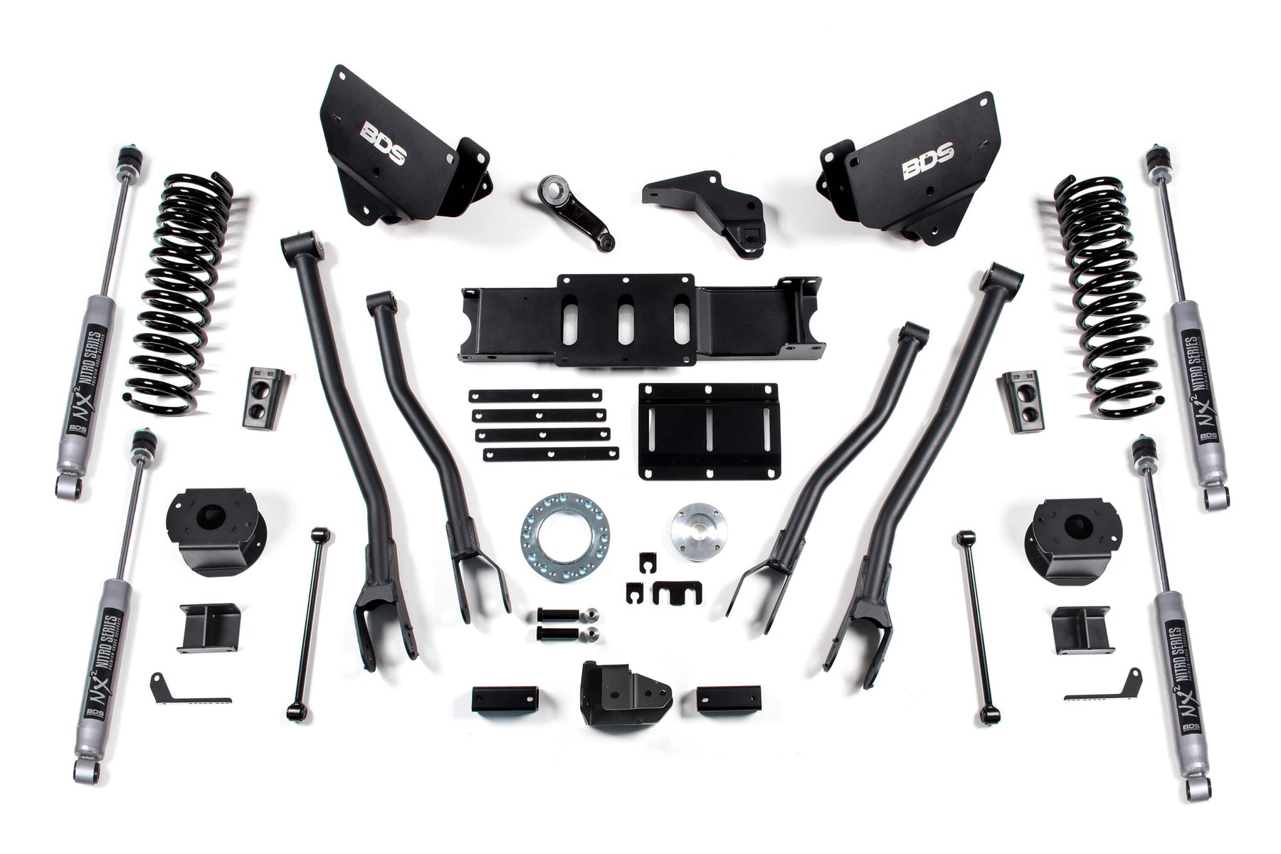 BDS Suspension NA BDS Suspension 1630H - 5.5 Inch Lift Kit Ram 2500 w/ Rear Air Ride 14-18 4WD Gas NX2 Nitro Shocks