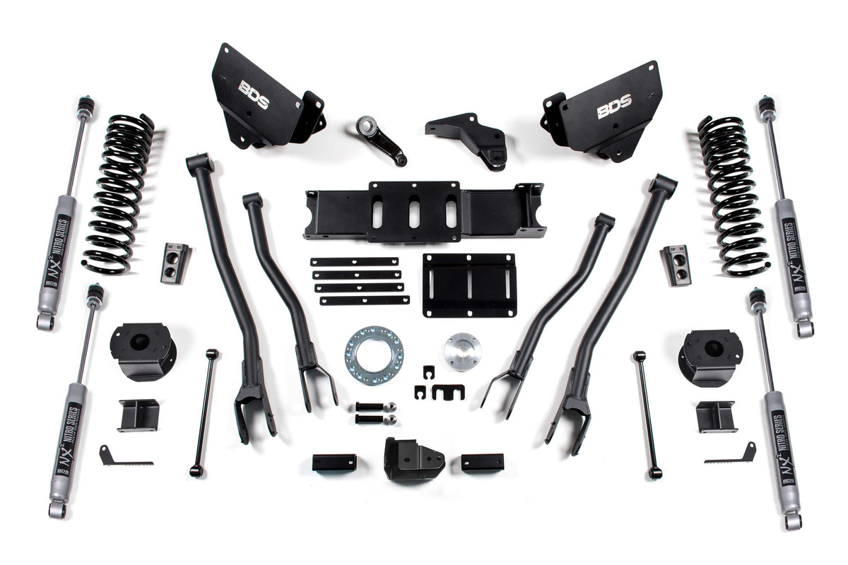 BDS Suspension NA BDS Suspension 1630FS - 5.5 Inch Lift Kit Ram 2500 w/ Rear Air Ride 14-18 4WD Gas Fox 2.0 Performance Shocks