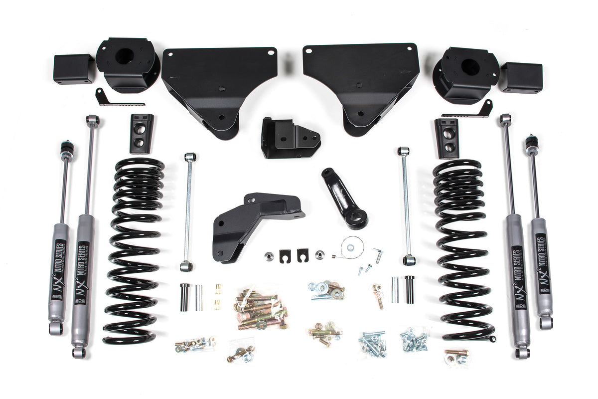 BDS Suspension NA BDS Suspension 1631H - 4 Inch Lift Kit Ram 2500 w/ Rear Air Ride 14-18 4WD Diesel NX2 Nitro Shocks