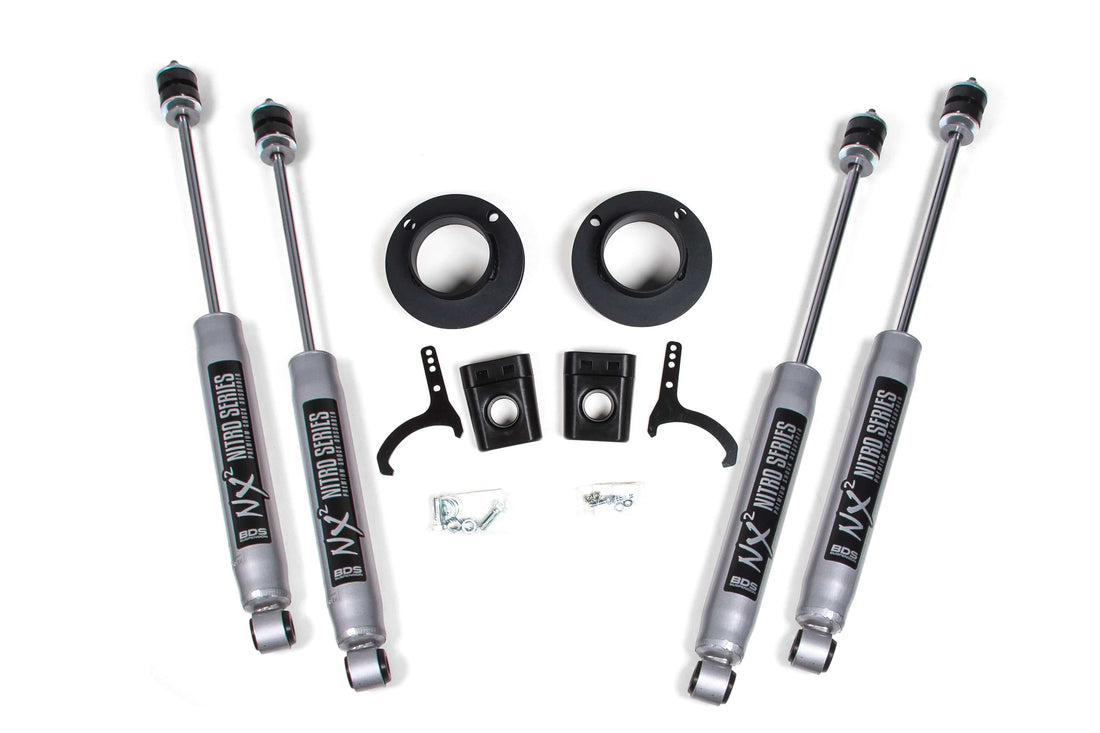 BDS Suspension NA BDS Suspension 1635H - 2 Inch Leveling Kit Ram 2500 w/ Rear Air Ride 14-24 4WD W/NX2 Nitro Shocks