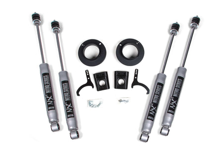 BDS Suspension NA BDS Suspension 1635FS - 2 Inch Leveling Kit Ram 2500 w/ Rear Air Ride 14-24 4WD W/ Fox 2.0 Performance Shocks