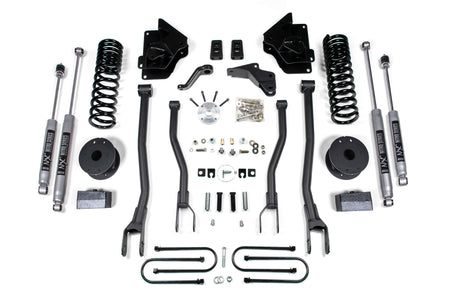 BDS Suspension NA BDS Suspension 1646H - 4 Inch Lift Kit w/ 4-Link Ram 3500 w/ Rear Air Ride 13-18 4WD Gas NX2 Nitro Shocks