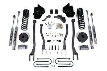BDS Suspension NA BDS Suspension 1646FS - 4 Inch Lift Kit w/ 4-Link Ram 3500 w/ Rear Air Ride 13-18 4WD Gas Fox 2.0 Performance Shocks