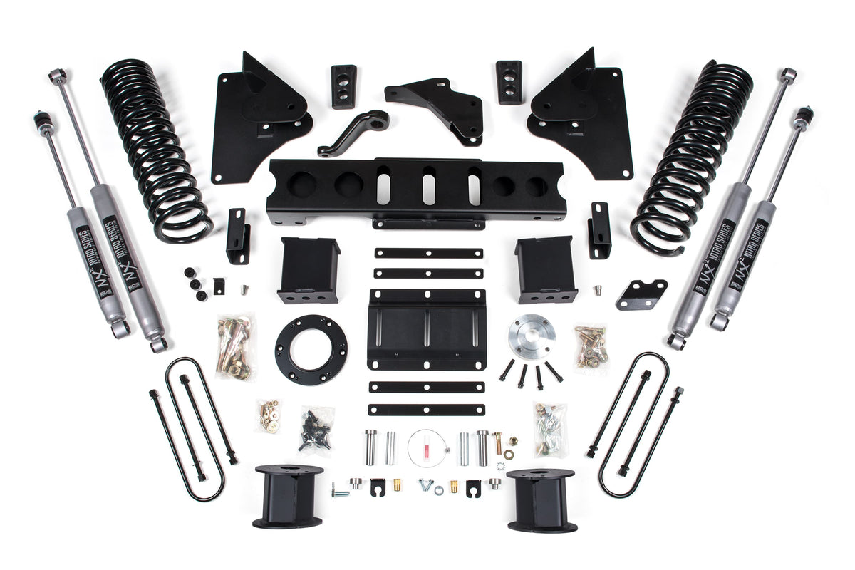 BDS Suspension NA BDS Suspension 1651H - 5.5 Inch Lift Kit Ram 3500 w/ Rear Air Ride 13-18 4WD Gas NX2 Nitro Shocks