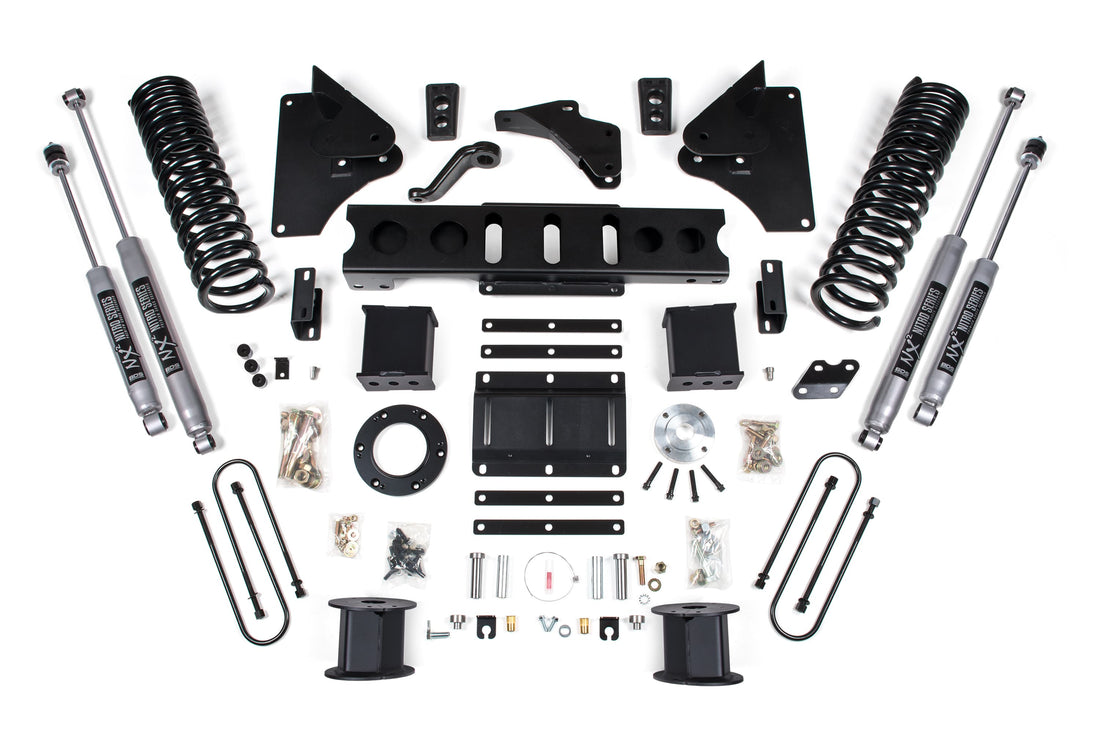BDS Suspension NA BDS Suspension 1651FS - 5.5 Inch Lift Kit Ram 3500 w/ Rear Air Ride 13-18 4WD Gas Fox 2.0 Performance Shocks