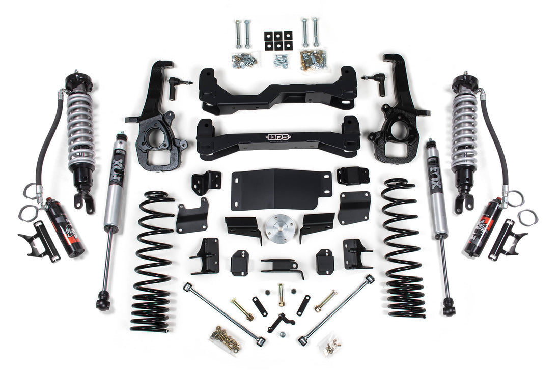 BDS Suspension NA BDS Suspension 2112FPE - 3 Inch Lift Kit FOX 2.5 Performance Elite Coil-Over Ram 1500 Rebel 19-24 4WD Large Bore Knuckle