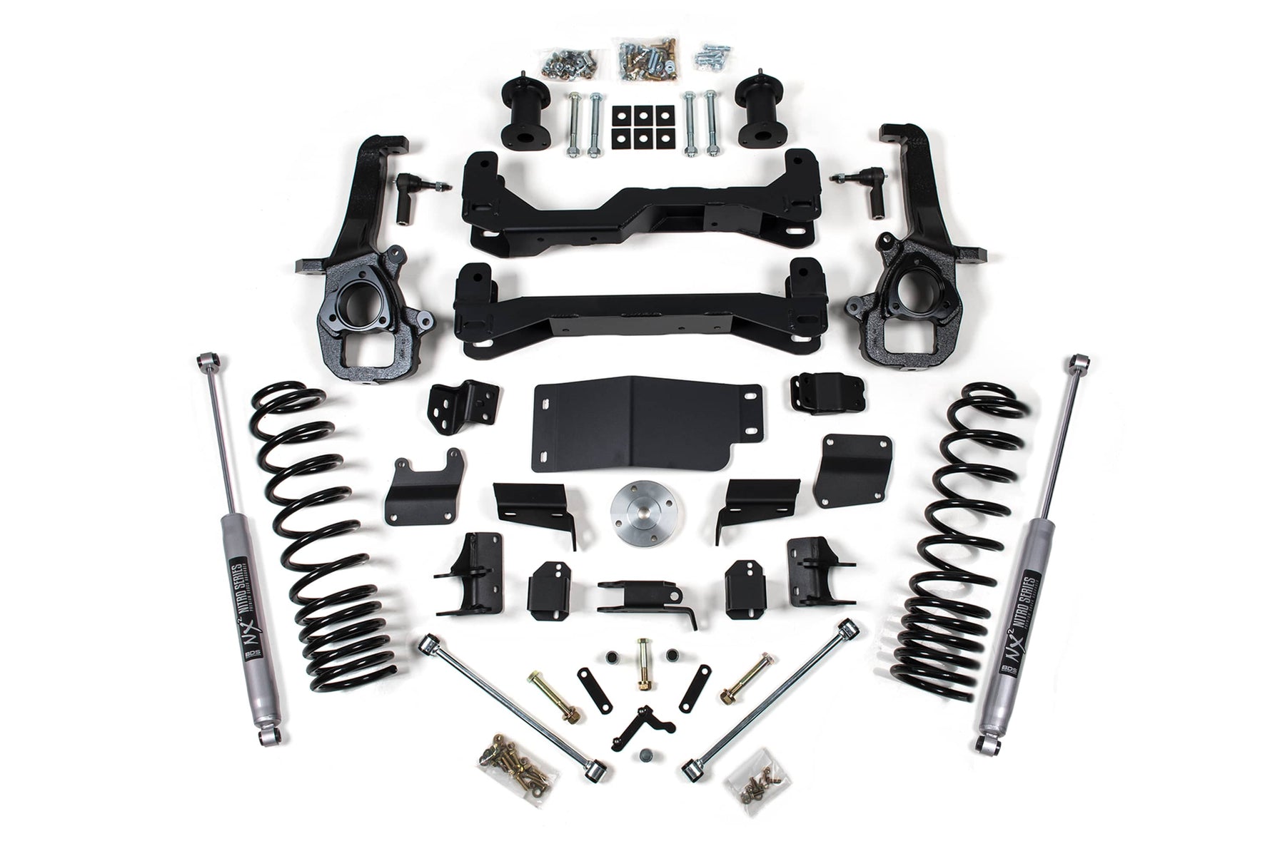 BDS Suspension NA BDS Suspension 1663H - 4 Inch Lift Kit Ram 1500 19-24 4WD Standard Knuckle Type NX2 Nitro Shocks