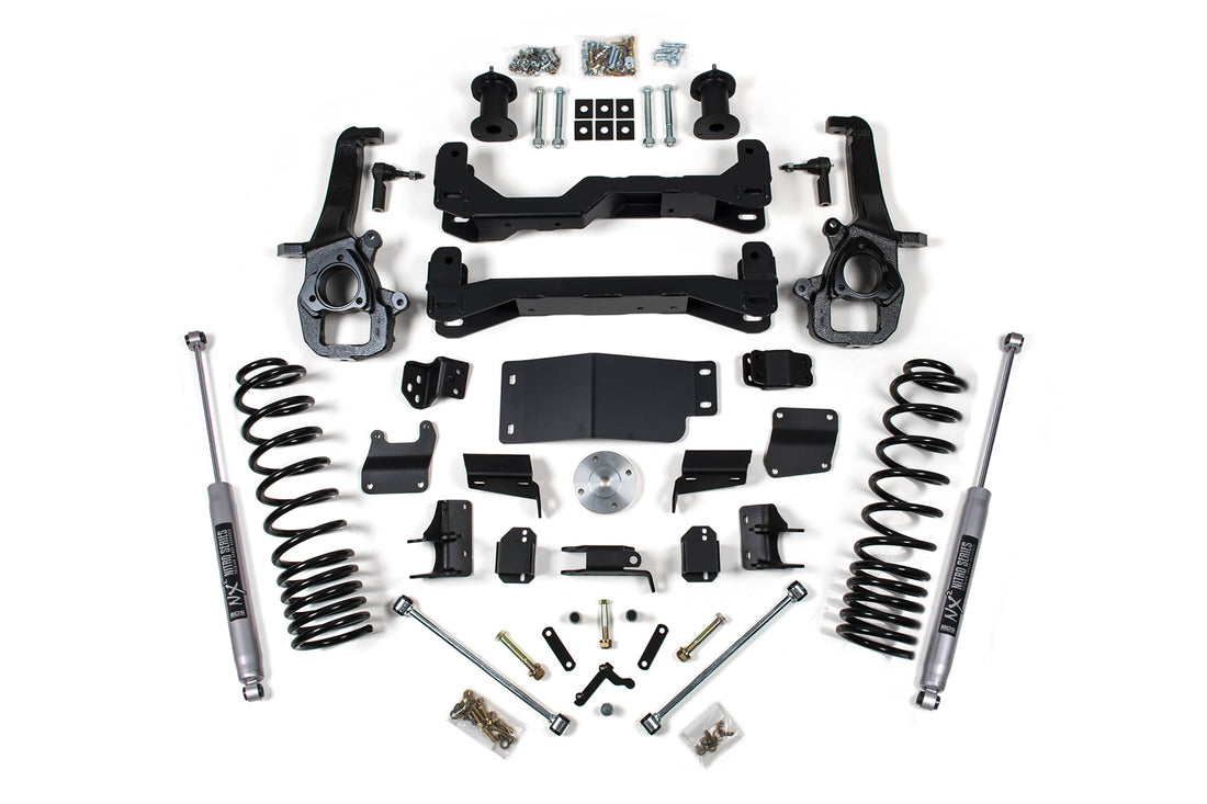 BDS Suspension NA BDS Suspension 1663FS - 4 Inch Lift Kit Ram 1500 19-24 4WD Standard Knuckle Fox 2.0 Performance Shocks