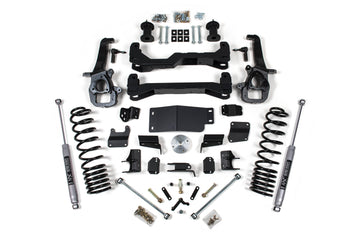 BDS Suspension NA BDS Suspension 1663FS - 4 Inch Lift Kit Ram 1500 19-24 4WD Standard Knuckle Fox 2.0 Performance Shocks