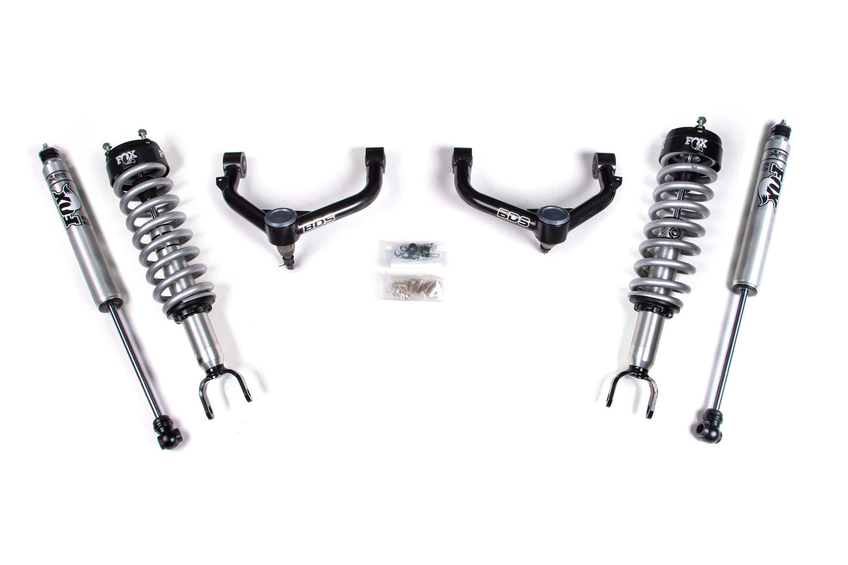 BDS Suspension NA BDS Suspension 1665FSL - 2 Inch Lift Kit FOX 2.0 Coil-Over Ram 1500 13-18 4WD