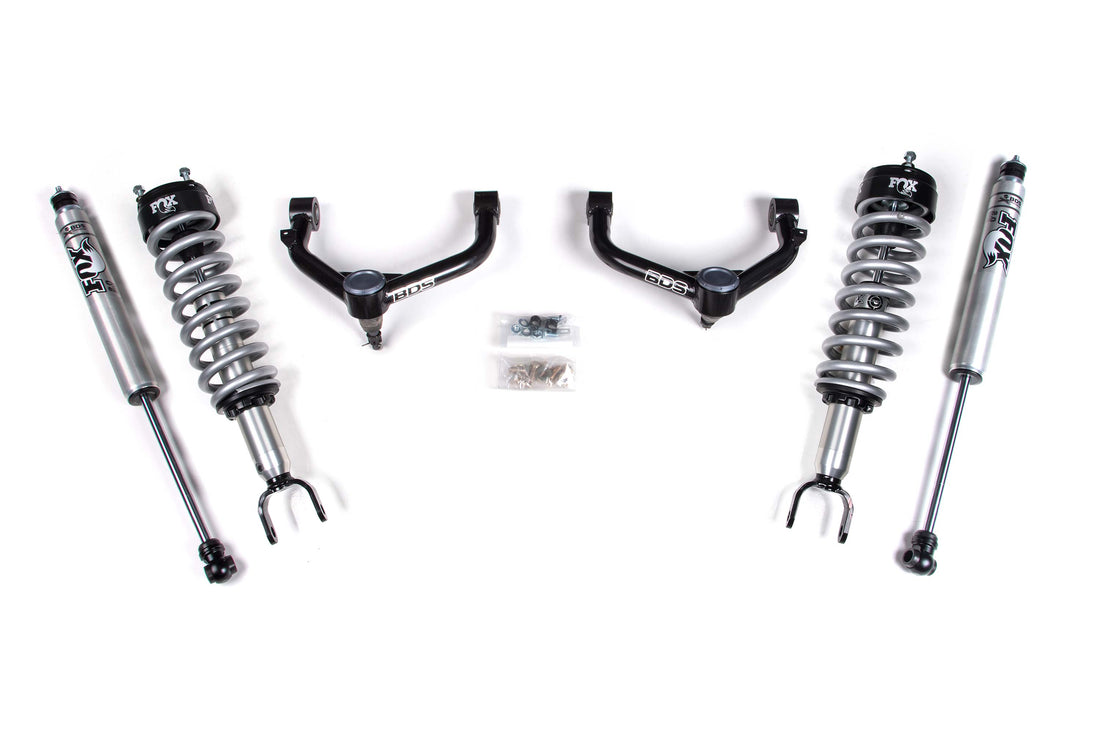 BDS Suspension BDS1664FSL - 2 Inch Lift Kit FOX 2.0 Coil-Over Ram 1500 19-23 4WD