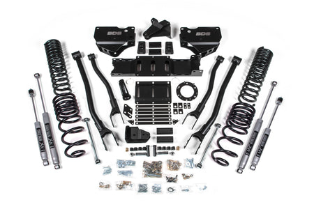 BDS Suspension NA BDS Suspension 1674H - 4 Inch Lift Kit w/ 4-Link Ram 2500 19-24 4WD Diesel NX2 Nitro Shocks