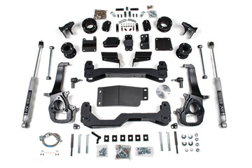 BDS Suspension NA BDS Suspension 1697H - 4 Inch Lift Kit Ram 1500 w/ Air Ride 19-24 4WD Standard Knuckle NX2 Nitro Shocks