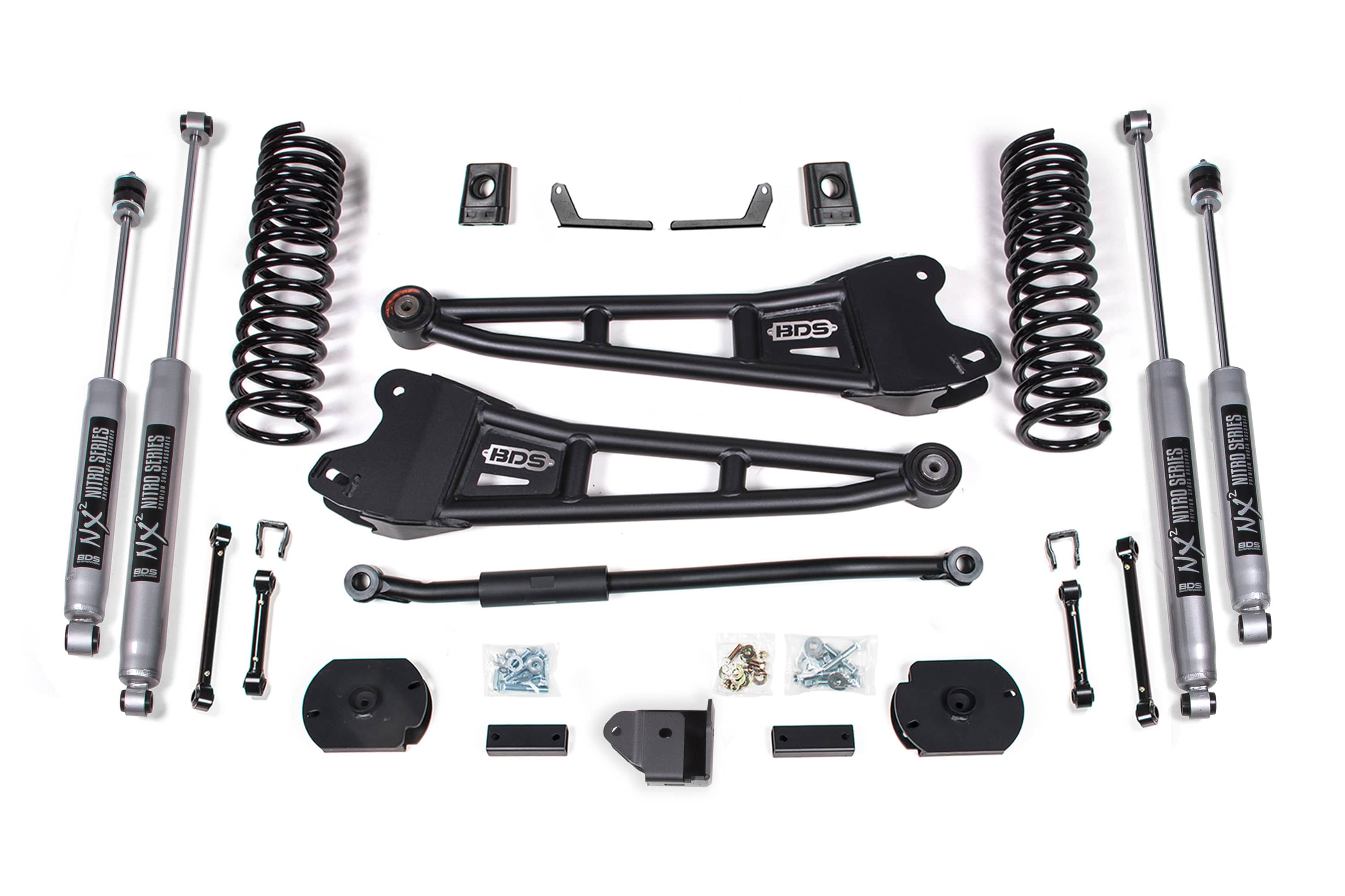 BDS Suspension NA BDS Suspension 1713H - 3 Inch Lift Kit Ram 2500 w/ Rear Air Ride 19-24 4WD Diesel NX2 Nitro Shocks