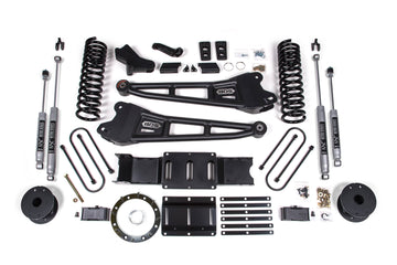BDS Suspension NA BDS Suspension 1703H - 4 Inch Lift Kit w/ Radius Arm Ram 3500 19-23 4WD Gas With Factory Rear Overload Leaf NX2 Nitro Shocks