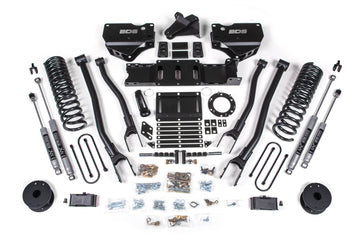 BDS Suspension NA BDS Suspension 1721H - 4 Inch Lift Kit w/ 4-Link Ram 3500 w/ Rear Air Ride 19-24 4WD Diesel 8 Bolt NX2 Nitro Shocks