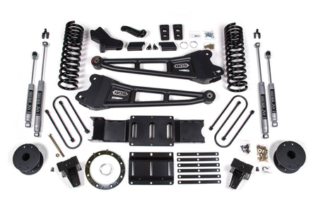 BDS Suspension NA BDS Suspension 1725H - 6 Inch Lift Kit w/ Radius Arm Ram 3500 w/ Rear Air Ride 19-24 4WD Diesel 8 Bolt NX2 Nitro Shocks