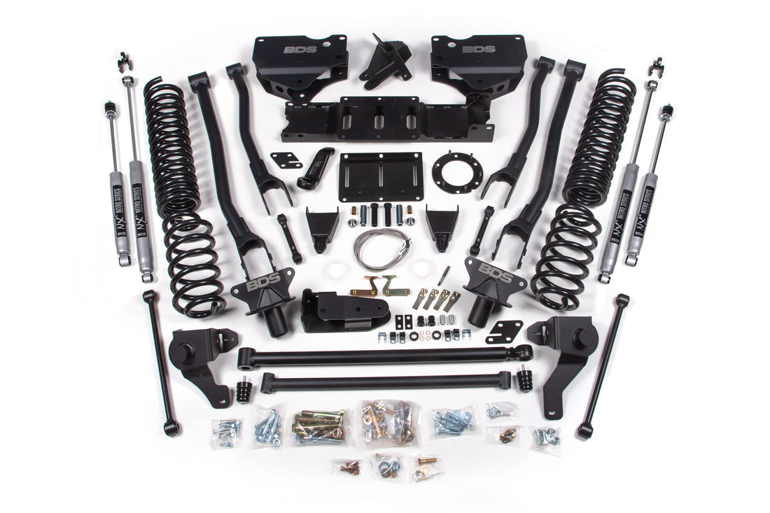 BDS Suspension NA BDS Suspension 1727H - 8 Inch Lift Kit w/ 4-Link Ram 2500 19-24 4WD Diesel NX2 Nitro Shocks