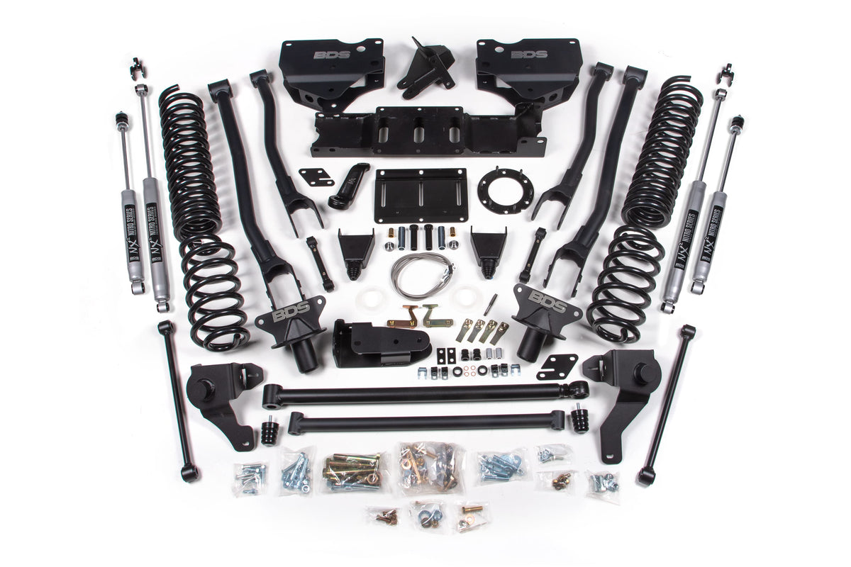 BDS Suspension NA BDS Suspension 1727FS - 8 Inch Lift Kit w/ 4-Link Ram 2500 19-24 4WD Diesel Fox 2.0 Performance Shocks