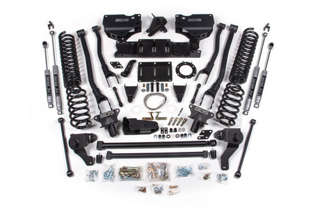 BDS Suspension NA BDS Suspension 1727FS - 8 Inch Lift Kit w/ 4-Link Ram 2500 19-24 4WD Diesel Fox 2.0 Performance Shocks
