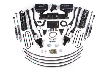BDS Suspension NA BDS Suspension 1730FS - 8 Inch Lift Kit w/ 4-Link Ram 3500 19-24 4WD Diesel Without Factory Rear Overload Leaf 8 Bolt Fox 2.0 Performance Shocks