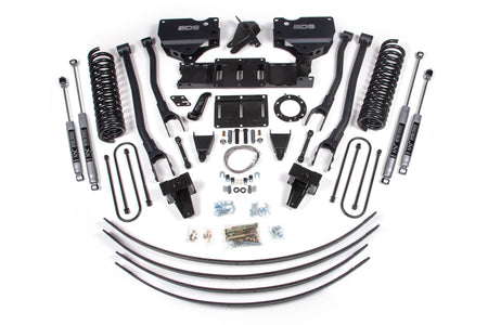 BDS Suspension NA BDS Suspension 1729H - 8 Inch Lift Kit w/ 4-Link Ram 3500 19-24 4WD Diesel With Factory Rear Overload Leaf 6 Bolt NX2 Nitro Shocks
