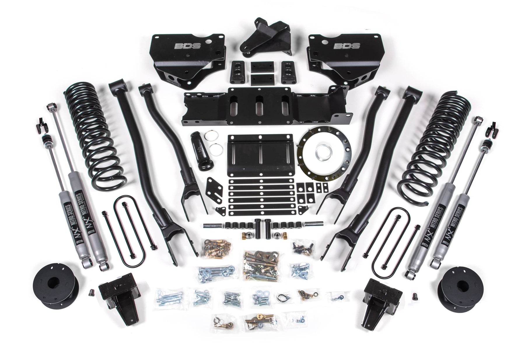 BDS Suspension NA BDS Suspension 733H - 4 Inch Lift Kit Chevy/GMC Suburban Tahoe Yukon/XL 1500 15-19 4WD Cast Steel NX2 Nitro