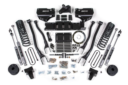 BDS Suspension NA BDS Suspension 1734H - 5.5 Inch Lift Kit w/ 4-Link Ram 3500 w/ Rear Air Ride 19-24 4WD Gas NX2 Nitro Shocks