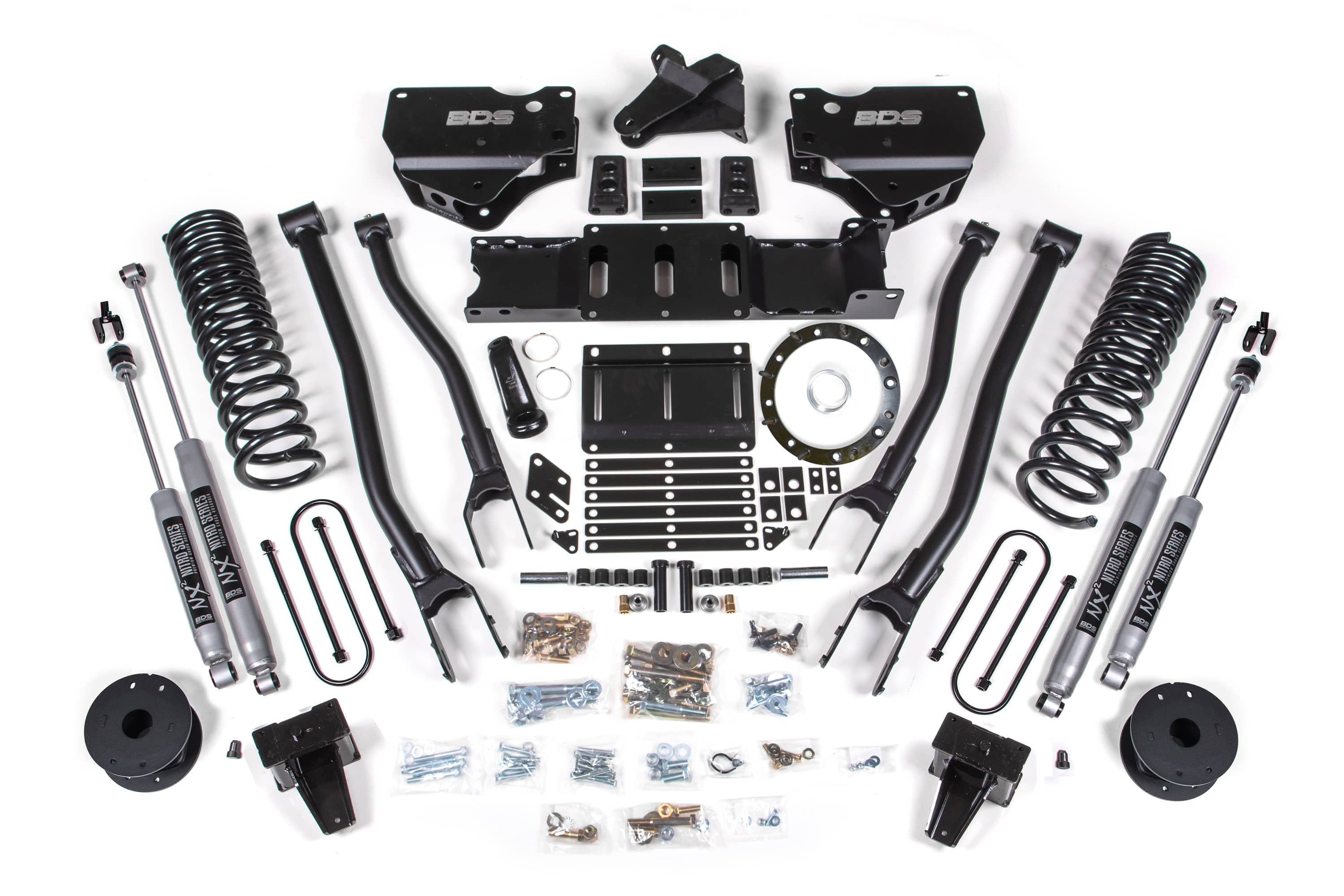 BDS Suspension NA BDS Suspension 733FS - 4 Inch Lift Kit Chevy/GMC Suburban Tahoe Yukon/XL 1500 15-19 4WD Cast Steel Fox 2.0 Performance Shocks