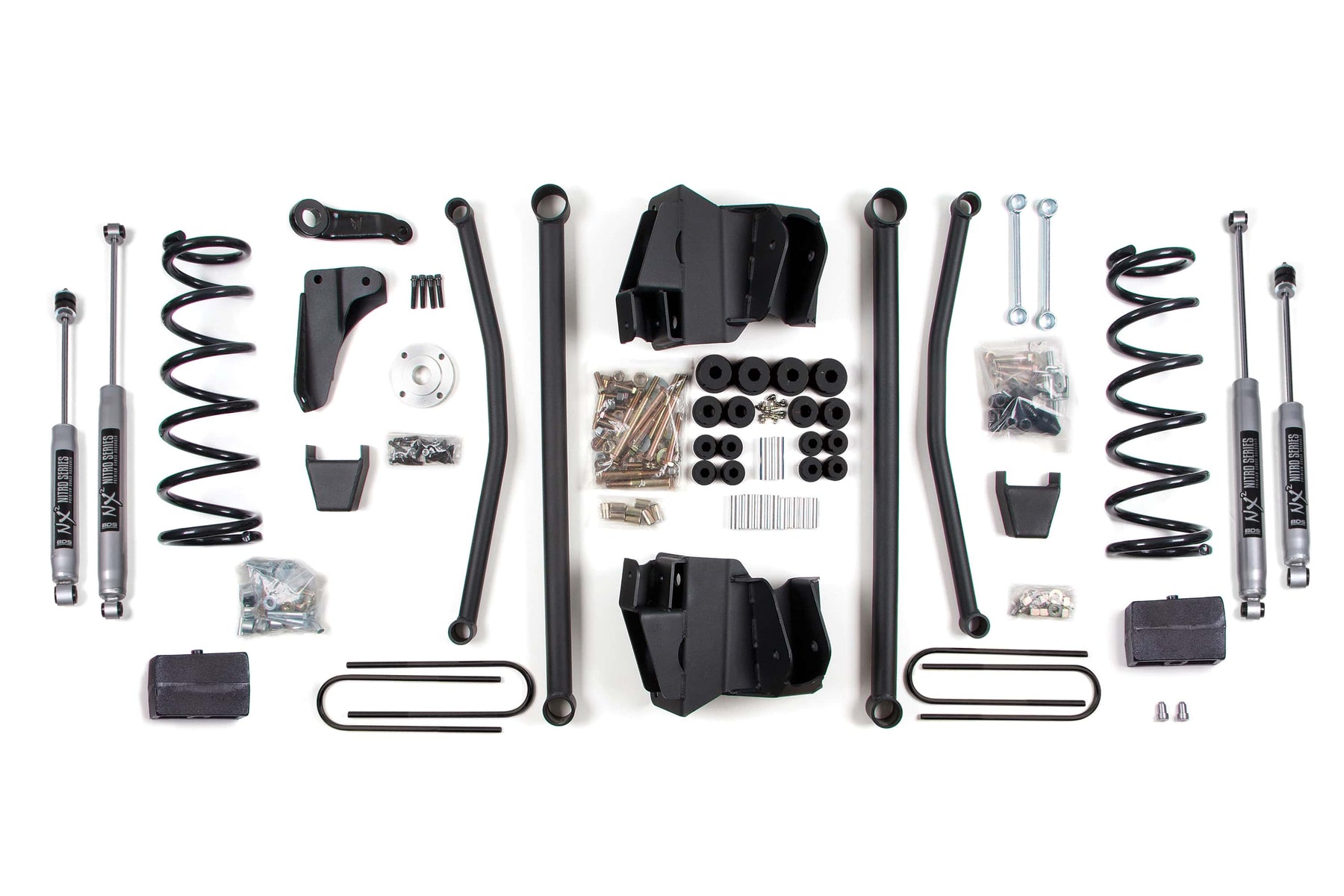 BDS Suspension NA BDS Suspension 1746FS - 8 Inch Lift Kit Long Arm Dodge Ram 2500/3500 2008 4WD Diesel Manual Block 4 Inch Axle Fox 2.0 Performance