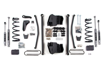 BDS Suspension 656FS - 8 Inch Lift Kit Long Arm Dodge Ram 2500/3500 03-07 4WD Diesel Automatic Leaf Spring 4 Inch Axle