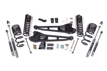 BDS Suspension NA BDS Suspension 1762FPE - 4 Inch Lift Kit w/ Radius Arm Ram 2500 14-18 4WD Diesel Fox 2.5 Performance Elite