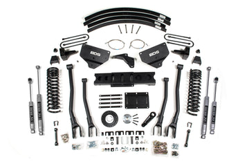 BDS Suspension NA BDS Suspension 1790FS - 8 Inch Lift Kit w/ 4-Link Ram 3500 13-18 4WD Diesel Rear Leaf Springs 8 Bolt Indexing Ring Fox 2.0 Performance Shocks