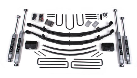 BDS Suspension NA BDS Suspension 202FS - 5 Inch Lift Kit Dodge W100/150 and W200/250 74-93 4WD Fox 2.0 Performance Shocks