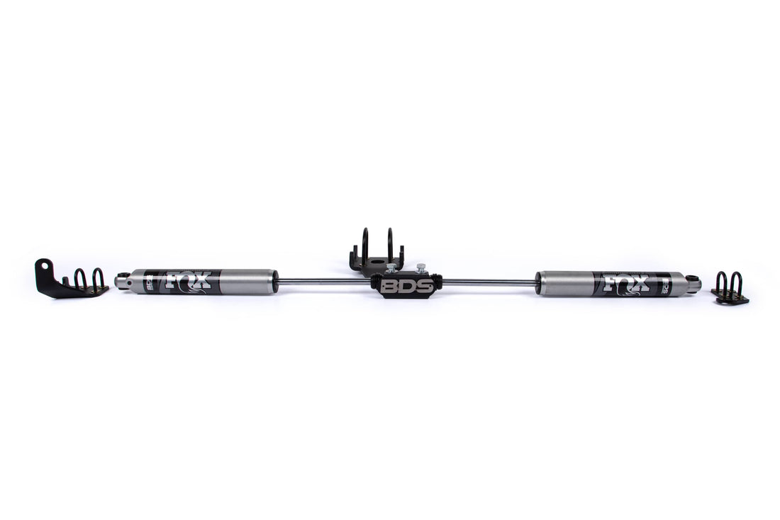 BDS Suspension NA BDS Suspension 2013DF - Dual Steering Stabilizer Kit w/ FOX 2.0 Performance Shocks Dodge Ram 1500 94-01 and 2500 94-02 4WD