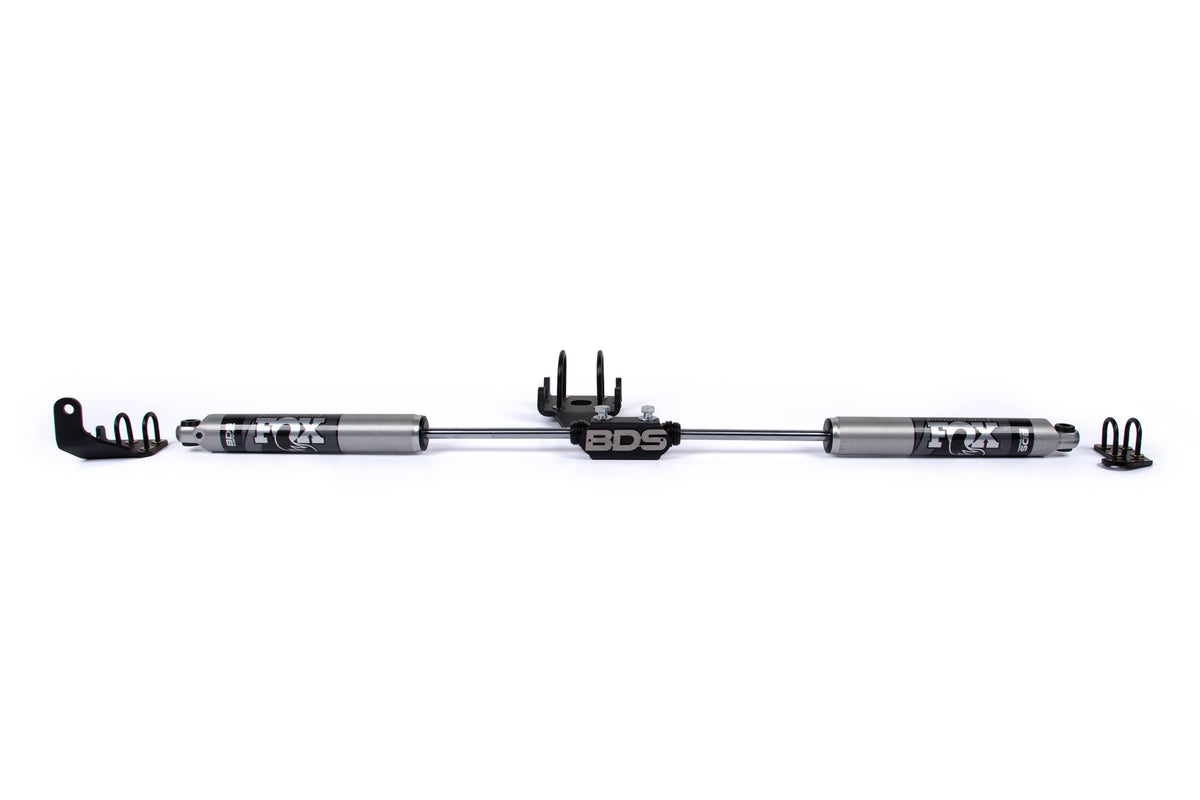 BDS Suspension NA BDS Suspension 2013DF - Dual Steering Stabilizer Kit w/ FOX 2.0 Performance Shocks Dodge Ram 1500 94-01 and 2500 94-02 4WD