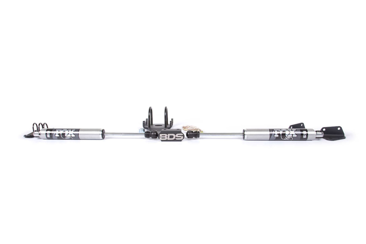 BDS Suspension NA BDS Suspension 2014DF - Dual Steering Stabilizer Kit w/ FOX 2.0 Performance Shocks T-Style Steering Dodge Ram 2500 08-13 and 3500 08-12 4WD