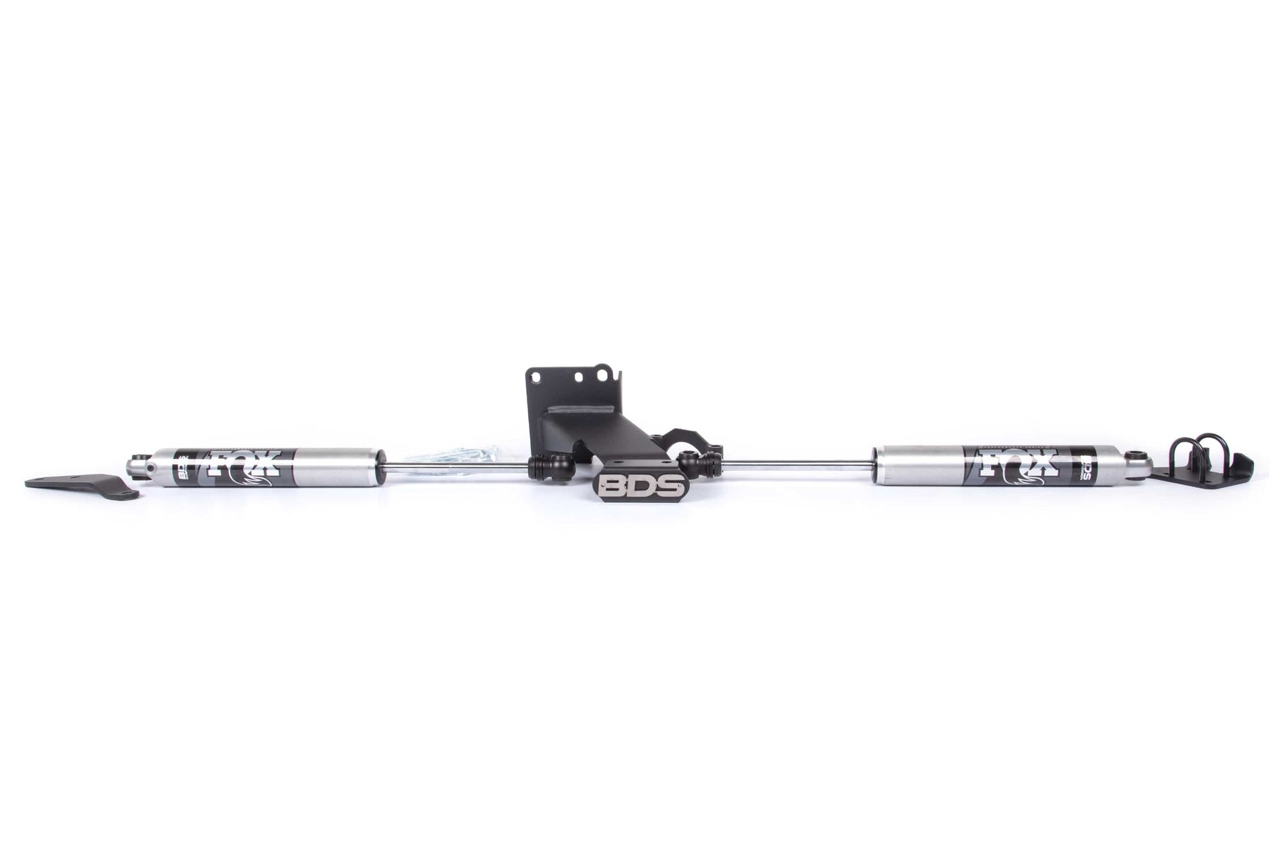 BDS Suspension NA BDS Suspension 2031DF Dual Steering Stabilizer Kit FOX 2.0 Performance Shocks T-Style