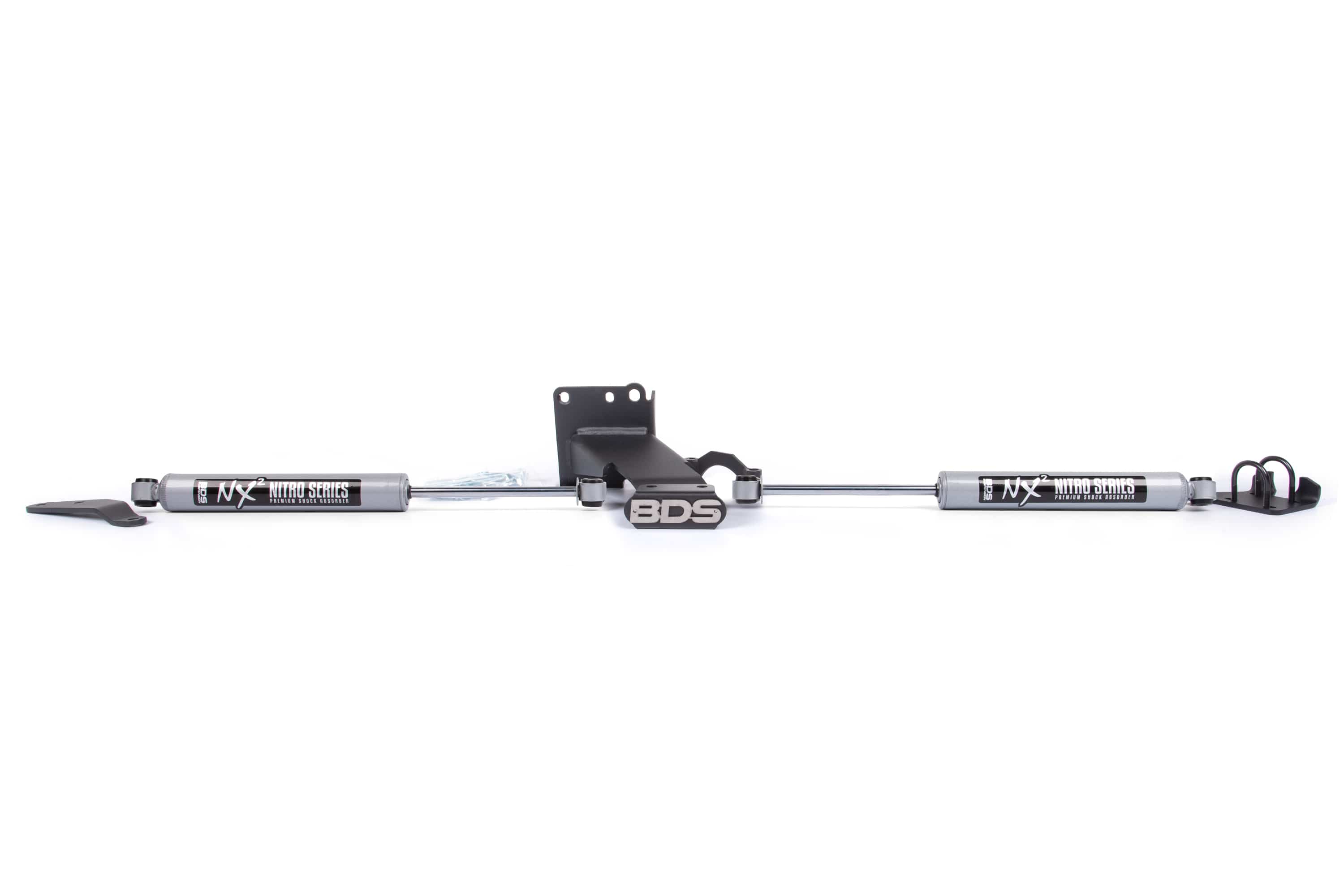 BDS Suspension NA BDS Suspension 2015DH - Dual Steering Stabilizer Kit w/ NX2 Shocks Ram 2500 14-18 and 3500 13-18 4WD