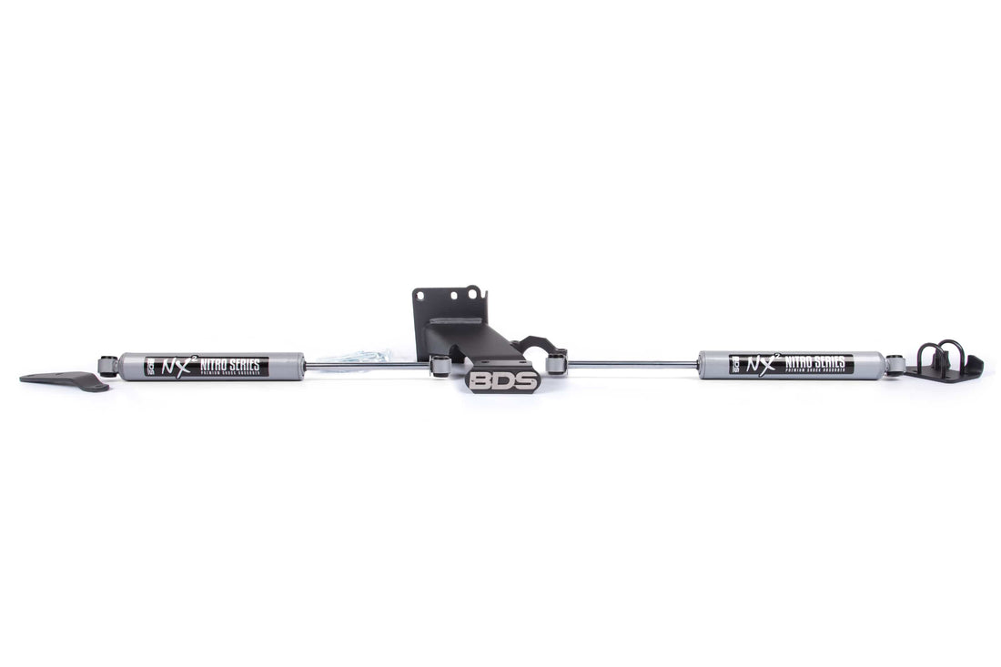 BDS Suspension NA BDS Suspension 2031DH - Dual Steering Stabilizer Kit w/ NX2 Shocks T-Style Steering Ram 2500/3500 19-24 4WD