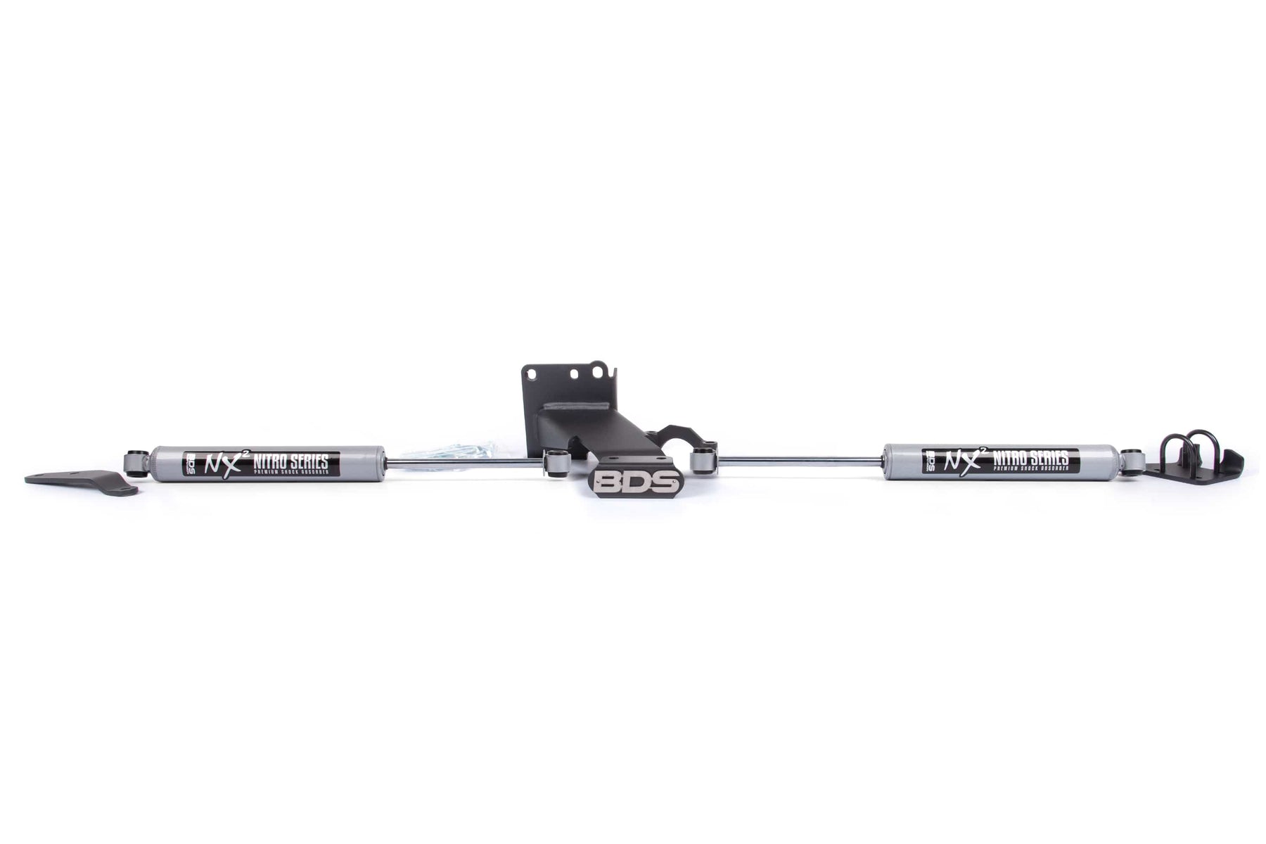 BDS Suspension NA BDS Suspension 2031DH - Dual Steering Stabilizer Kit w/ NX2 Shocks T-Style Steering Ram 2500/3500 19-24 4WD