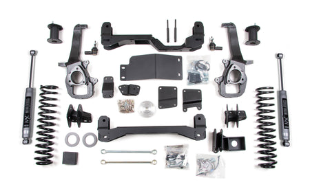 BDS Suspension NA BDS Suspension 664FS - 4 Inch Lift Kit Dodge Ram 1500 2012 4WD 2 Inch Coil Spacer FOX 2.0 Performance