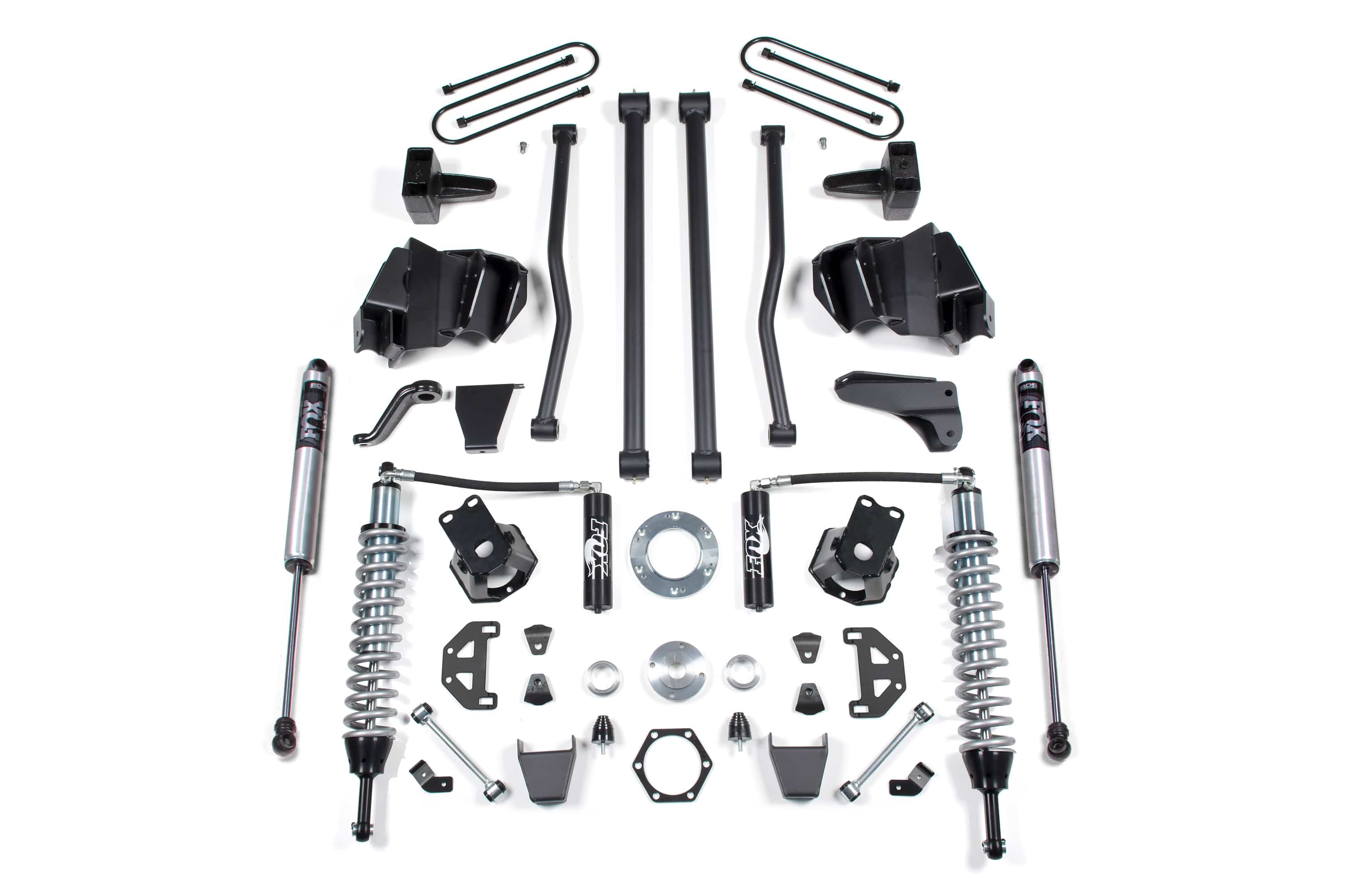 BDS Suspension NA BDS Suspension 674F - 6 Inch Lift Kit Long Arm & FOX 2.5 Coil-Over Conversion Dodge Ram 2500 09-13 4WD Fox 2.5 Performance Shocks Diesel Leaf Springs Fox 2.5 Performance Shocks