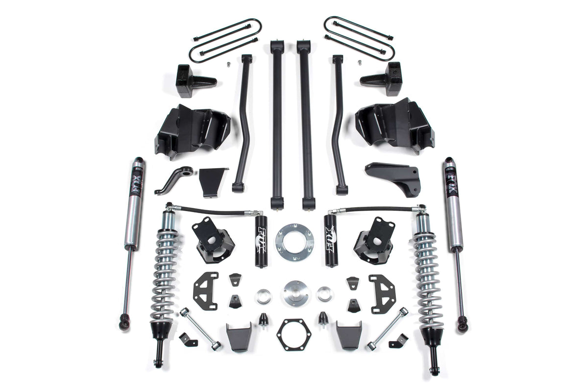 BDS Suspension NA BDS Suspension 638F - 6 Inch Lift Kit Long Arm & FOX 2.5 Coil-Over Conversion Dodge Ram 2500/3500 2008 4WD Fox 2.5 Performance Shocks Diesel Block Kit Fox 2.5 Performance Shocks