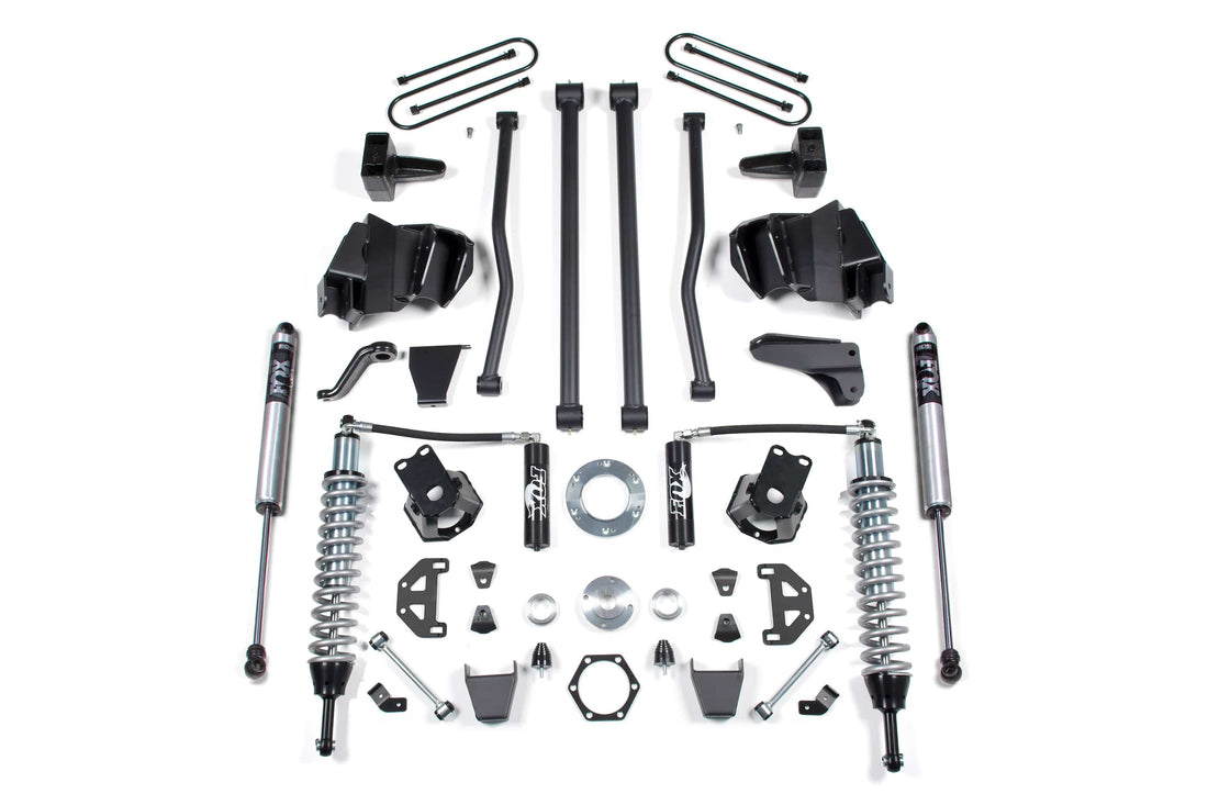 BDS Suspension NA BDS Suspension 683F - 6 Inch Lift Kit Long Arm & FOX 2.5 Coil-Over Conversion Dodge Ram 2500/3500 2008 4WD Fox 2.5 Performance Shocks Diesel Rear Leaf Springs Fox 2.5 Performance Shocks
