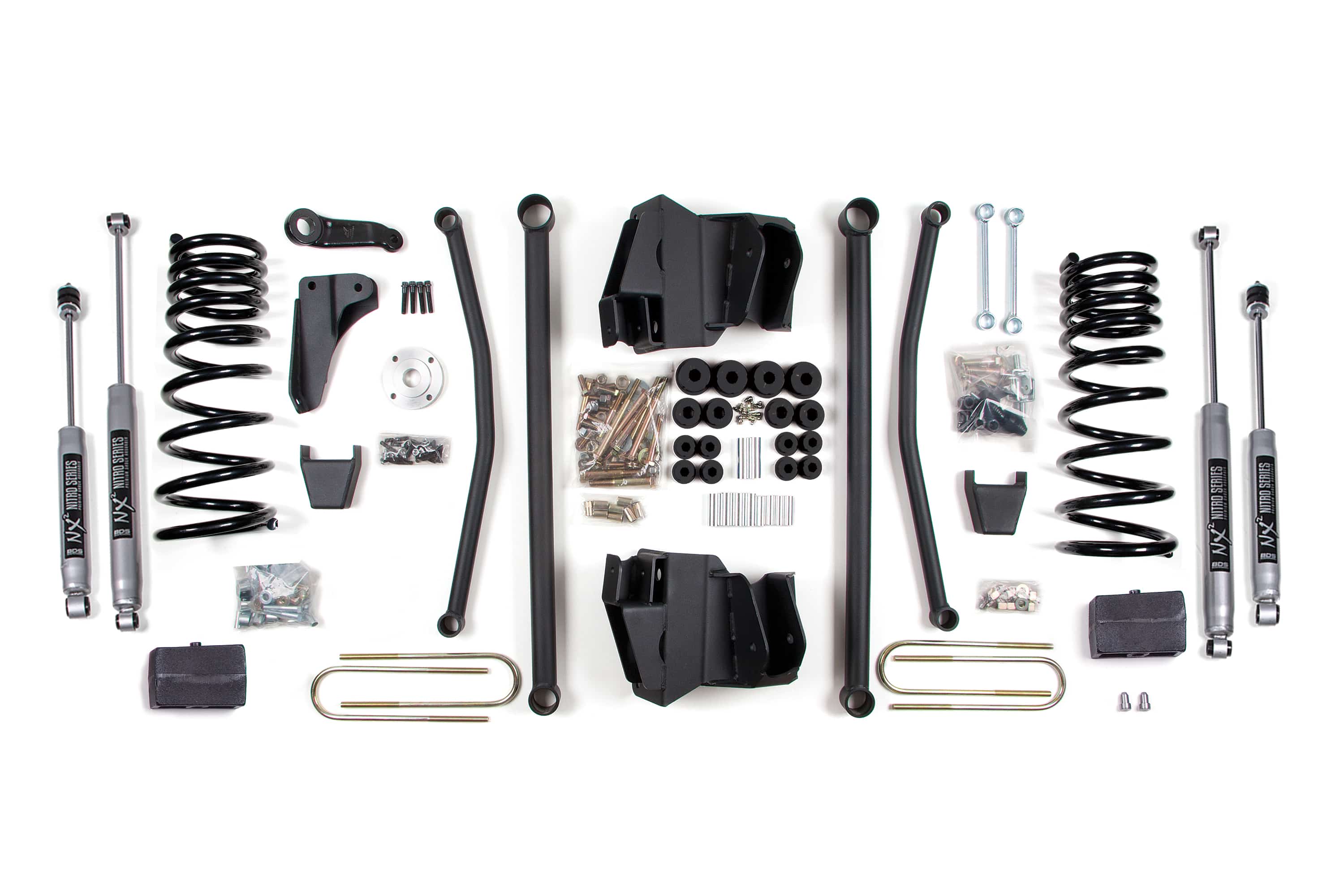 BDS Suspension NA BDS Suspension 632FS - 8 Inch Block Lift Kit Long Arm Dodge Ram 2500 09-13 4WD Diesel Fox 2.0 Performance Shocks